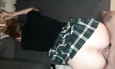 College Girl Next Door" - Teacher's Pet Fucked Hard By Student Twice In One Day!