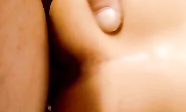 Mature Cougar Masturbates In Red Lingerie - POV