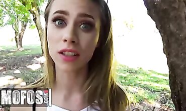 MOfos - Petite Anya Olson's Teenage Dare Gone Wrong