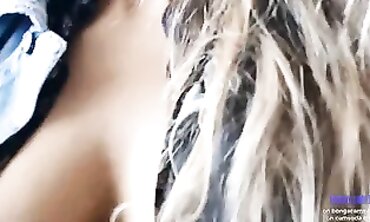 Hot Blonde Teen Gives Sensual Handjob With A Twist - POV
