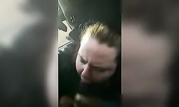Ebony Babe Gives Blowjob in Public - Car Wash Surprise