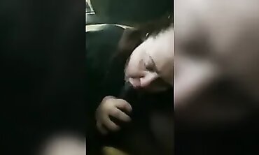 Ebony Babe Gives Blowjob in Public - Car Wash Surprise