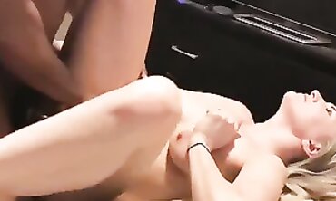 Sexy Milf Gives Passionate Blowjob & Rides Big Black Dick Until He Explodes
