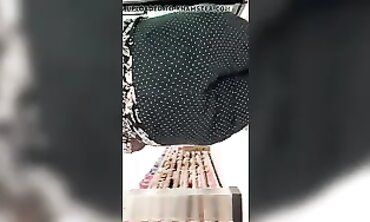 Eldercare Giantess Fetish - Old Lady Chubby MILF Stretches Out Her Ass