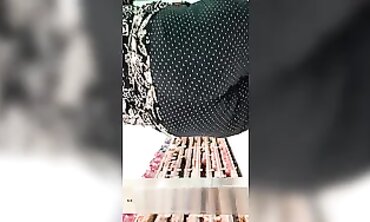 Eldercare Giantess Fetish - Old Lady Chubby MILF Stretches Out Her Ass