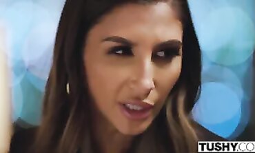 Tushy's Gia Rose Gets Her Widely Opened Ass Fucked Hard" or "Ass-Fucking Queen - Anal Sex with Huge Load on Face in HD