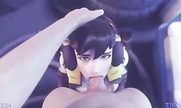 Overwatch - Shoving The Pixelated Love Of My Life With A Giant Pink Shoe