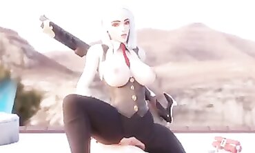 Overwatch - Shoving The Pixelated Love Of My Life With A Giant Pink Shoe