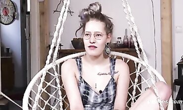 Fascinating Fetish Fantasy - German Roleplay with Hot Blonde