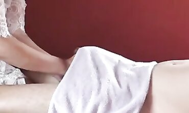 Hot Cougar Milks Doctor's Big Dick - POV Blowjob & Creampie
