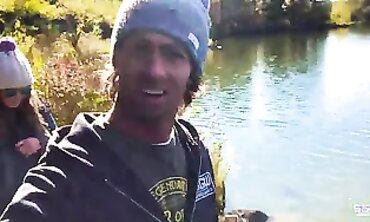 Outdoor Freaks - Exploring Nature's Beauties with Hot Blonde Babe
