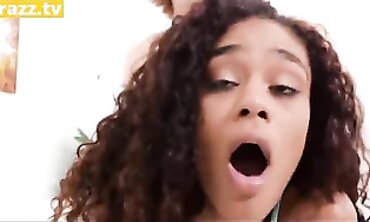 Scarlett Red's Ebony Booty Bounces on BBC in Hardcore Sex