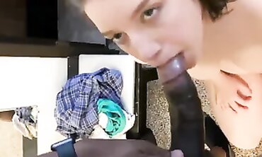 Bi-Racial Couple Share Passionate Sex in Bedroom