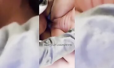 Big Boobed Snapchat Model Rides Big Dick in Missionary Position