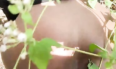 Exotic Beauties - Black Girl with Bushy Hair Gets Rough Sex from White Guy