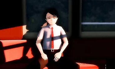 Anime Style Role-Play with Hot Teenage college girl in Rough Sex Scenario