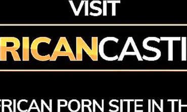 Black Newcomer's Debut - Rough Casting Interview Turned into Hardcore Sex