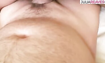 Hot MILF Gives Her Husband A Surprise Blowjob And Rides His Dick Hard Until He Explodes In Her Pussy