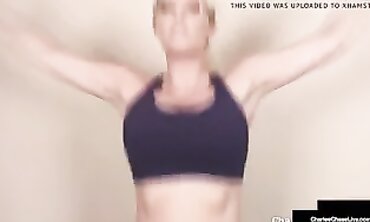 Charley Chase's Intense Workout - Sweaty Fitness Guru Gets Her Ass Smashed