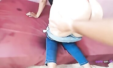 Ass Fucking Teenage Slut Gets Anal Training From Older Man