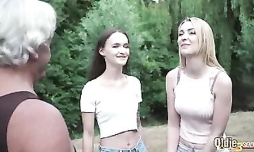 Heavy-Breasted Wife's Old Husband Shares His Secret Techniques For Big Boobs