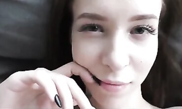 Teen Newbie's First Time Banging On Camera - Exclusive POV Video