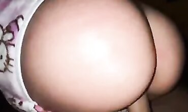 Sneaky Teen Daughter In Nightgown Surprises Step-Dad With Blowjob And Rides His Big Dick