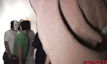 Costume Party Orgy - Sexy Cosplay Amateur Blowjob Threesome