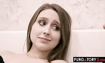 Purgatory X's Kink Corner - BDSM Roleplay Scene With Sexy Blonde Lanay Gray
