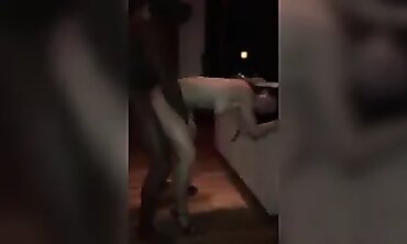 Exotic Beauties - Chubby Fiancée's First Anal Experience with Black Husband