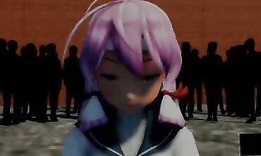 MMD KanColle - Sexual Fantasy Roleplay Game Turned into Hardcore Animation