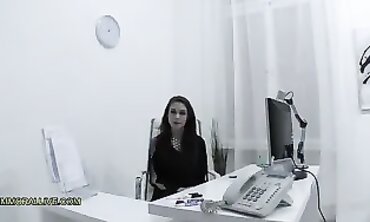 Chief's Red-Haired Assistant Dominates Useless Workers in High Quality Porn Parody
