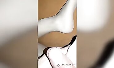 Hot Blonde Teen in Stockings Fucked Hard by Hunk with Big Dick - Old Man's Fantasy
