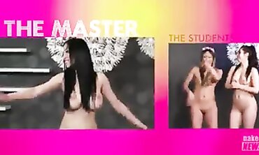Naughty Dance Lesson with Sexy Russian Dancer Hannah