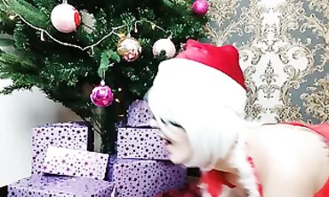 Christmas Special! Hot Anime Girl 2B from NieR Automata Fucked Hard - NSFW