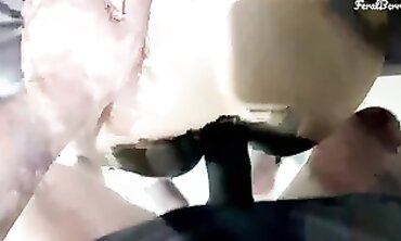 Deep Anal Threesome - Ferocious Berry Gets Assfucked by Two Hunks