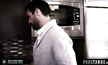 Stepdaughter's First Time - Legal Age Teen Fucked by Stepmother's Husband