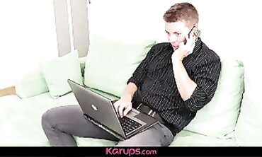 Mature Milf Makes Her barely legal Tenant Pay For His Mistake With Sex