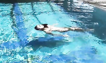 Diana Rius - Erotic Poolside Adventure in Spain with Celebrity Porn Star