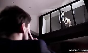 Hot Hubby Shares His Wife With Another Man - Swinger Couple