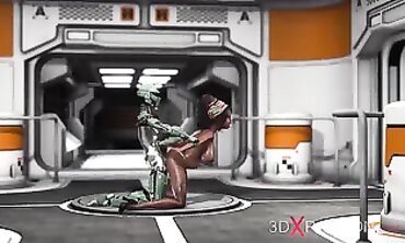 Dark Hue Dollhouse - Extraterrestrial Orgy with Android Robot Sexbots