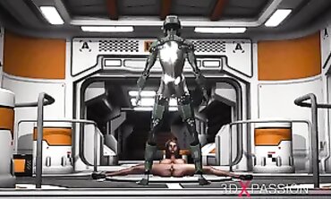 Dark Hue Dollhouse - Extraterrestrial Orgy with Android Robot Sexbots