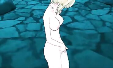 Dragon Ball Z - Sexual Healing with Bulma's Robotic Assistant Android #18