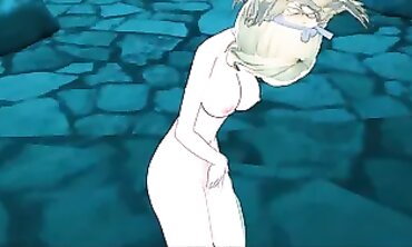 Dragon Ball Z - Sexual Healing with Bulma's Robotic Assistant Android #18