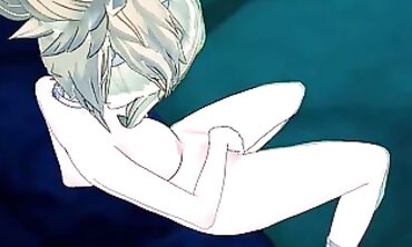 Dragon Ball Z - Sexual Healing with Bulma's Robotic Assistant Android #18