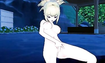 Dragon Ball Z - Sexual Healing with Bulma's Robotic Assistant Android #18