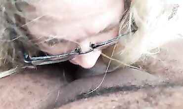 Early Bird Blowjob - Sexy Brunette Babe Sucks & Swallows Huge Load