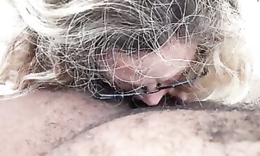 Early Bird Blowjob - Sexy Brunette Babe Sucks & Swallows Huge Load