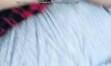 College Girl's Home Alone - Teen Daughter Masturbates in Her Room