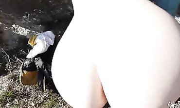 Fucking On The Rocks - Hot Blonde Babe Fucked Hard By Hunk In Outdoor Setting